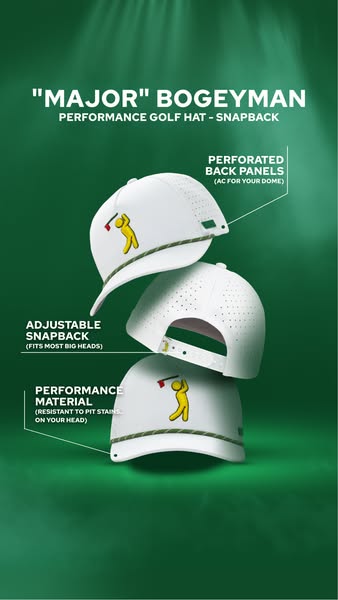 Major Bogeyman Golf Hat